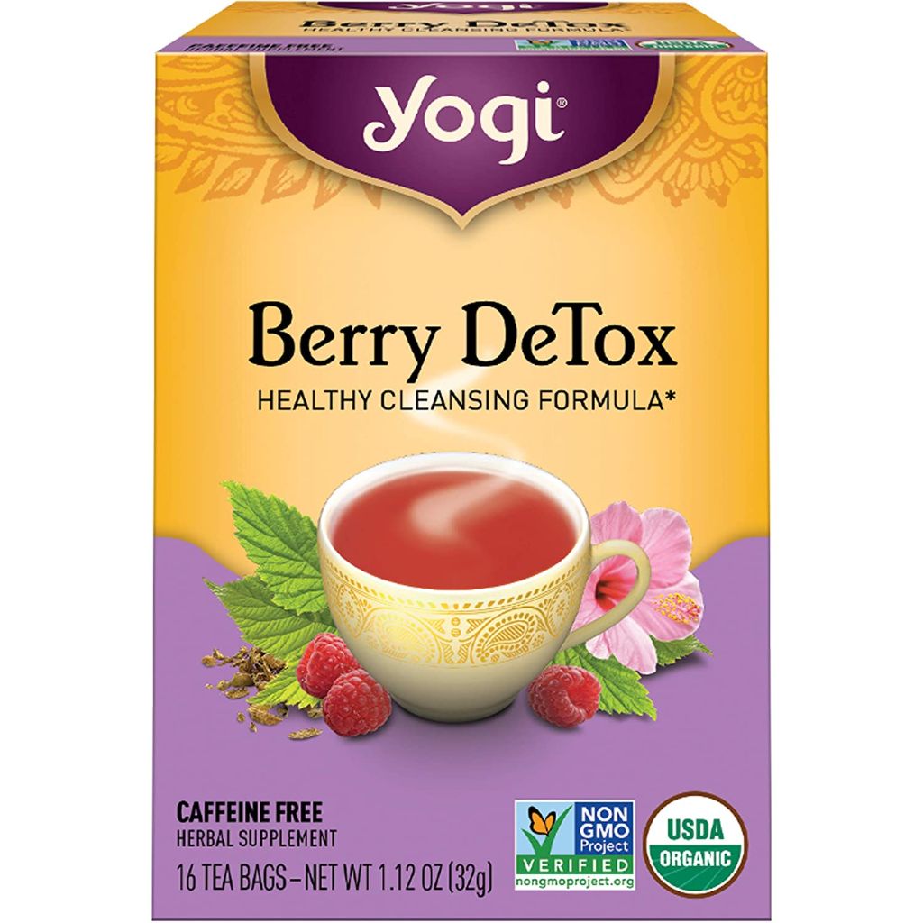 Detox teas for digestive system cleansing