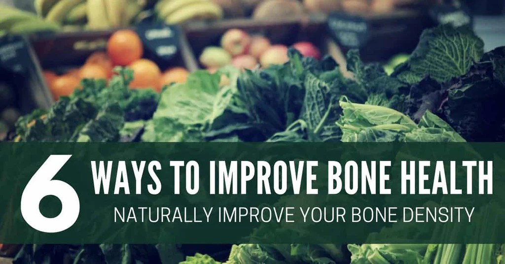 How to enhance bone density with lifestyle changes
